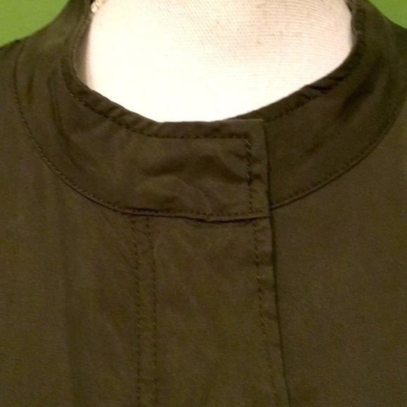 SANCTUARY lightweight utility jacket in olive - Picture 3 of 12